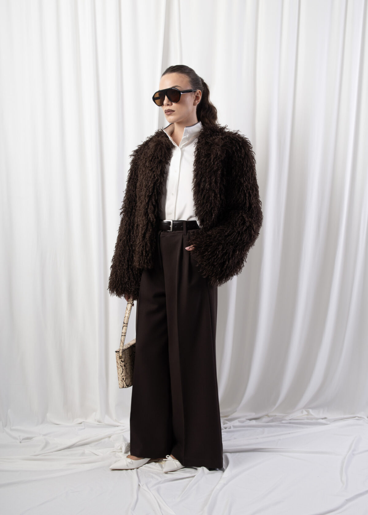 High Rise Pleated Trousers - Image 6