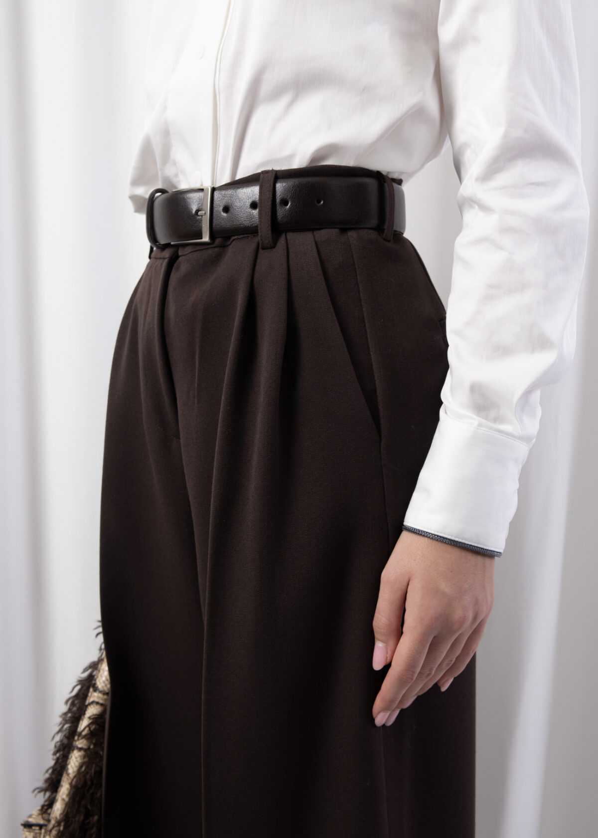 High Rise Pleated Trousers - Image 7