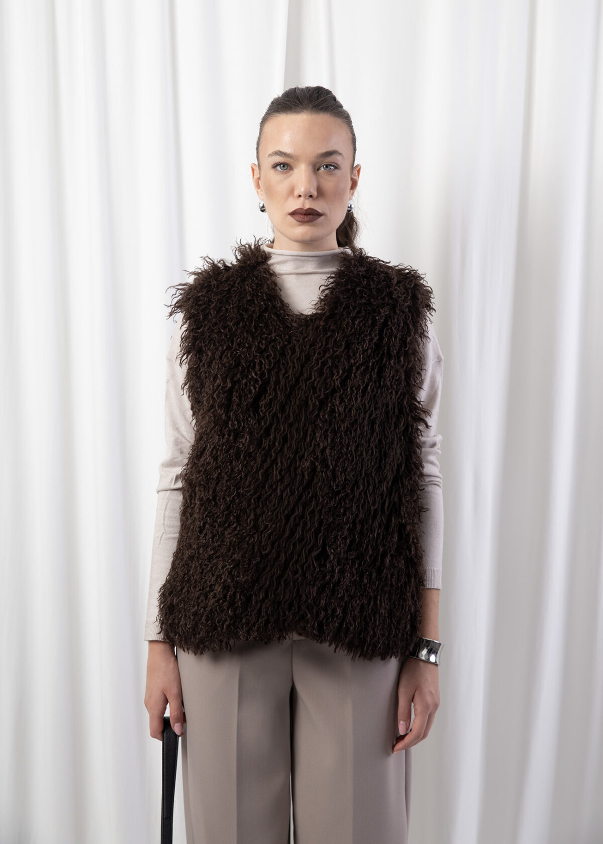 Mongolia Fur Gilet - Image 2