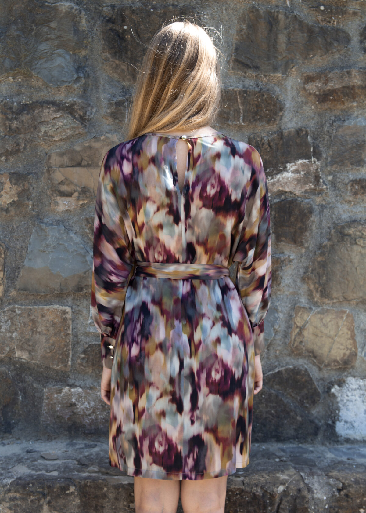 Viscose Belted Dress - Image 5