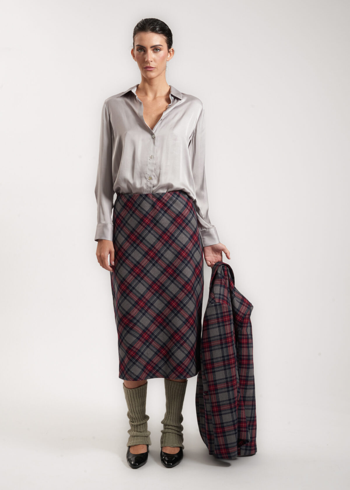 Highland Tartan Skirt - Image 3