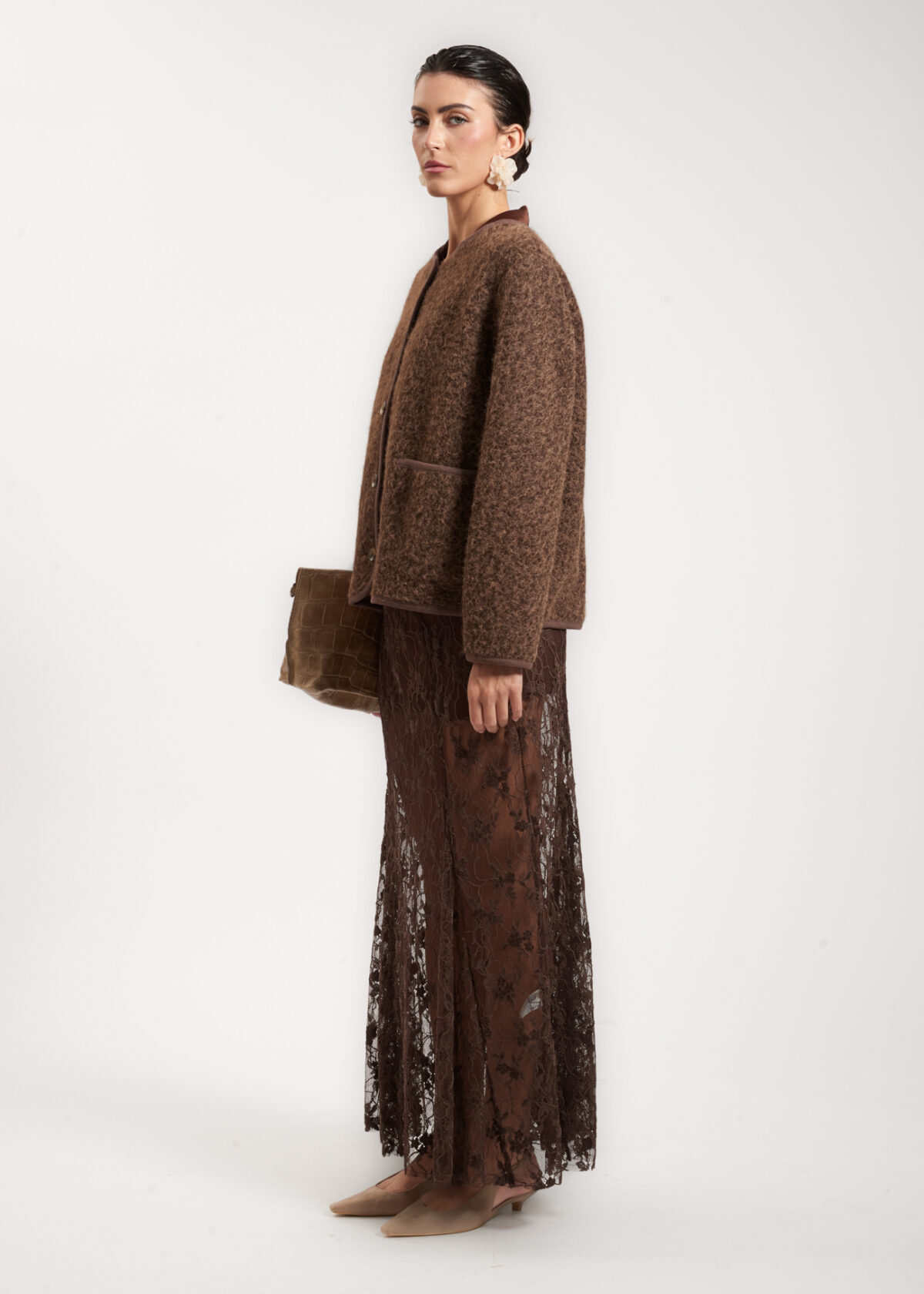 Daria Buttoned Jacket - Image 4