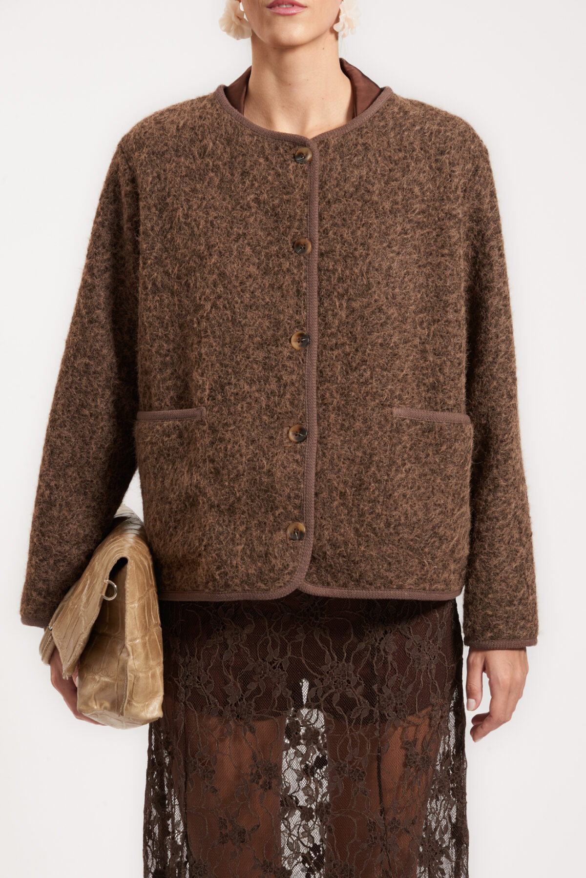 Daria Buttoned Jacket - Image 3