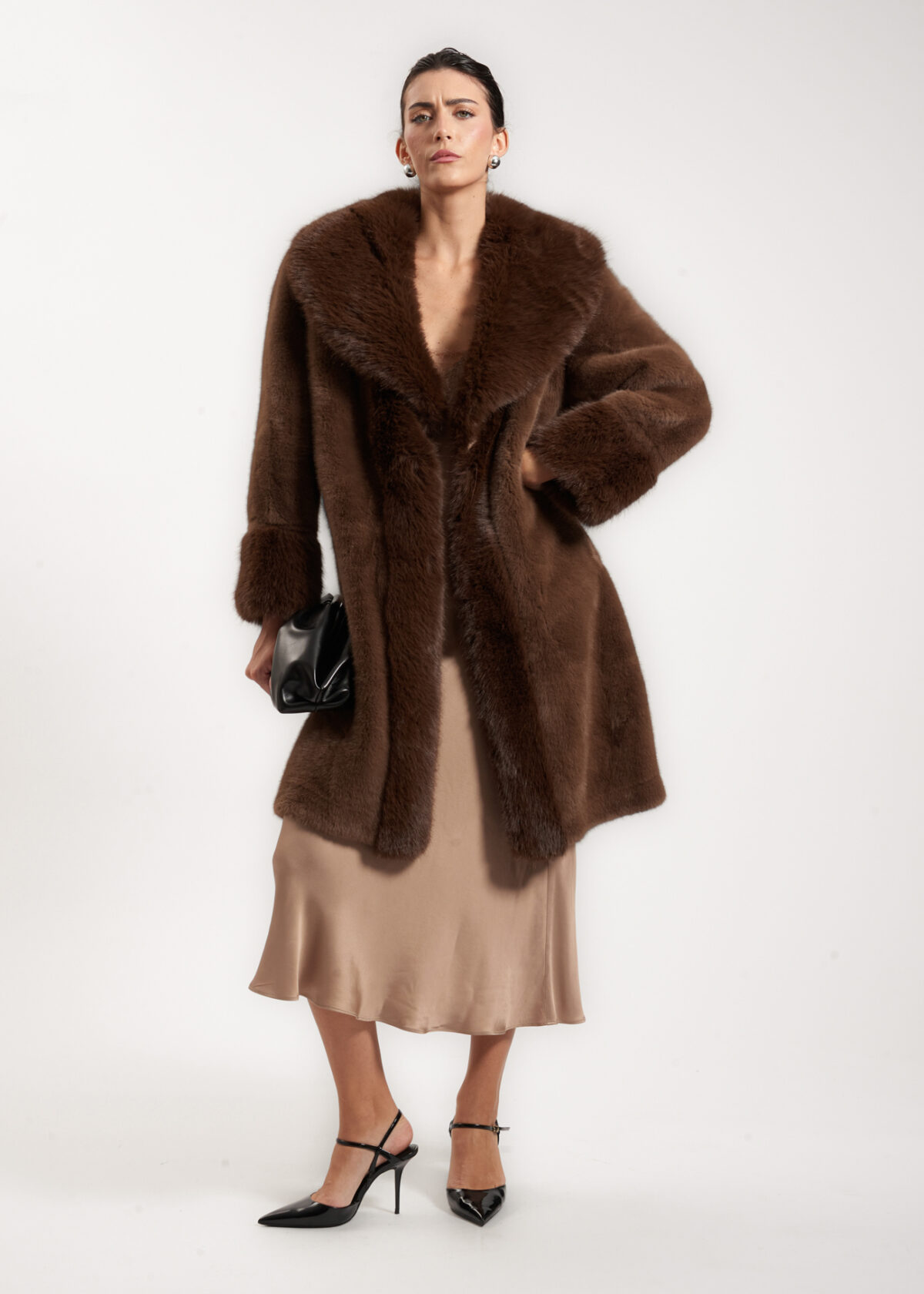 Amara Eco Fur Coat