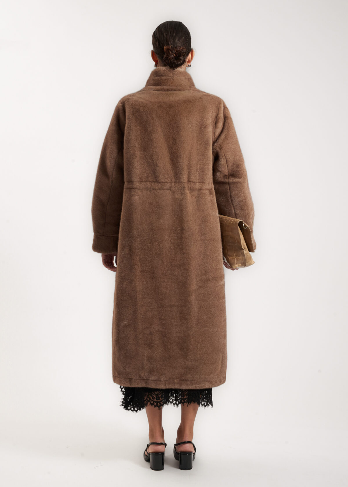 Harper Faux Fur Coat - Image 3