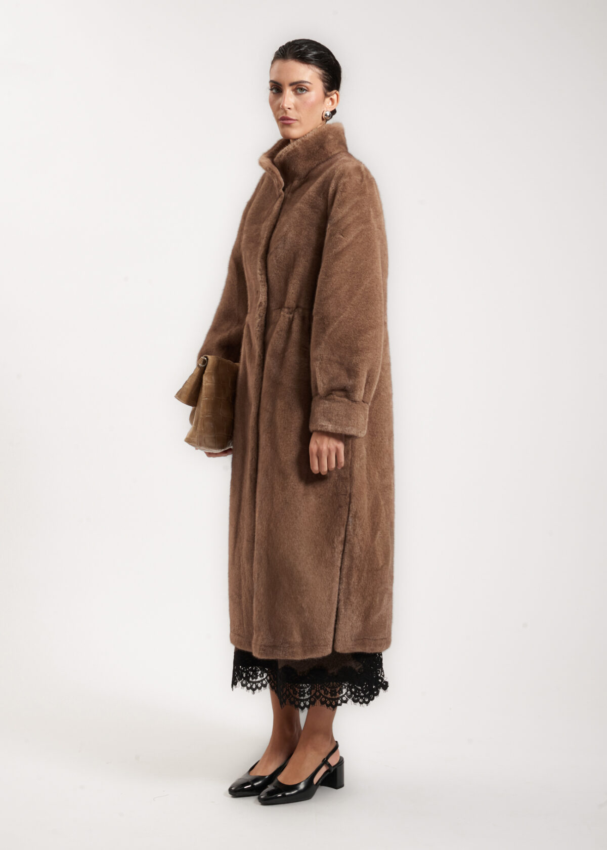 Harper Faux Fur Coat - Image 4