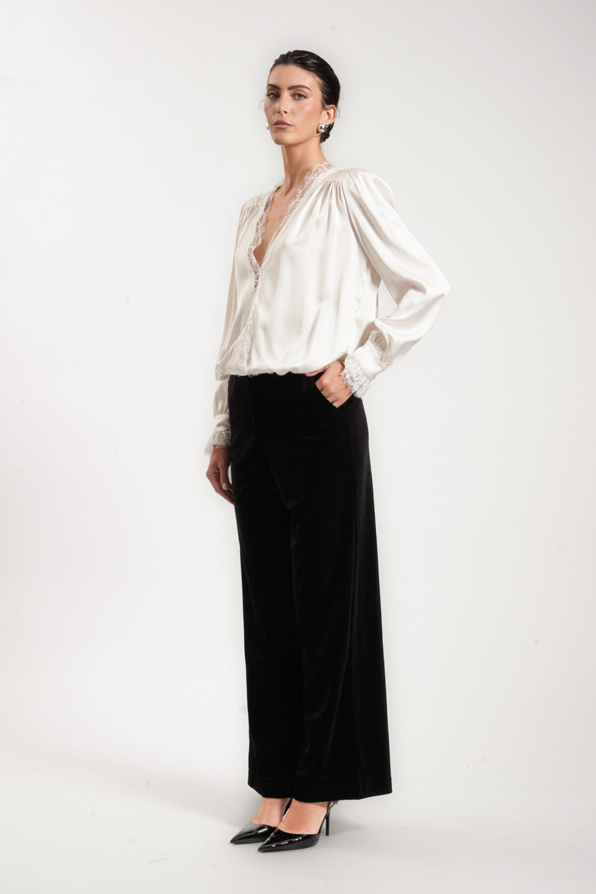 Ivory Muse Blouse - Image 2