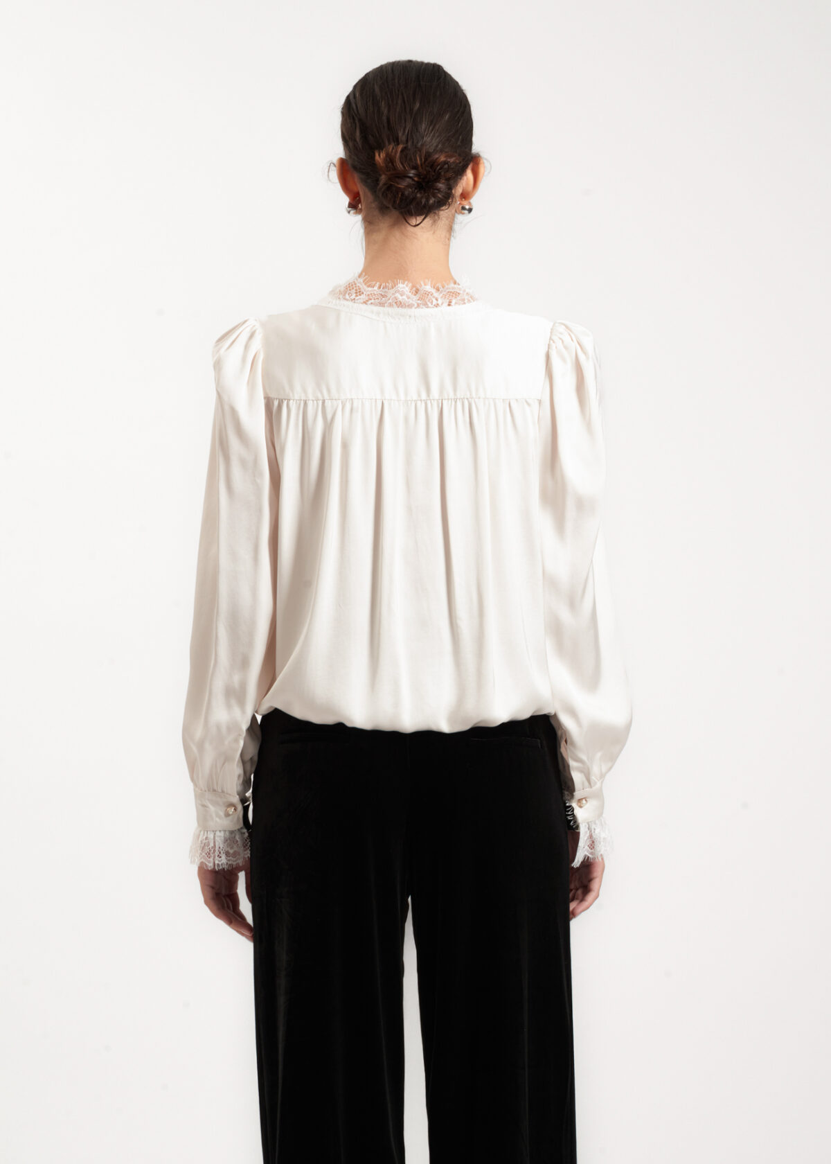 Ivory Muse Blouse - Image 3