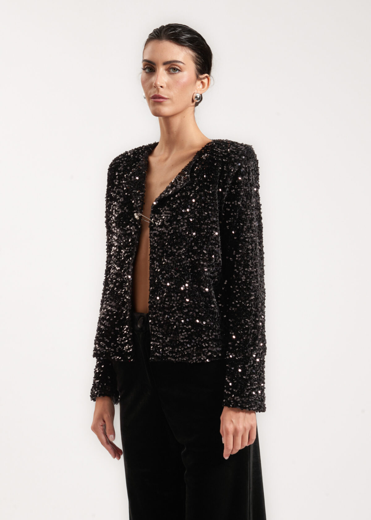 Midnight Spark Blouse